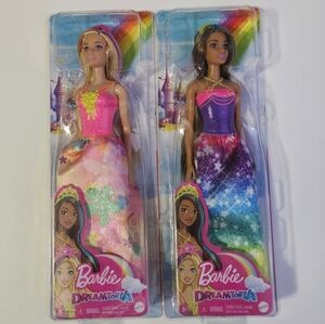 2 NIB 2020 Barbie Dreamtopia dolls / hard to find new